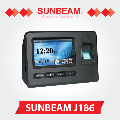 Máy chấm công vân tay Sunbeam J186