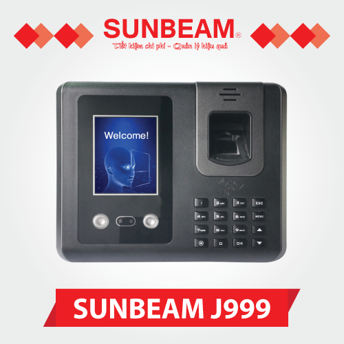 Máy chấm công khuôn mặt + vân tay Sunbeam J999